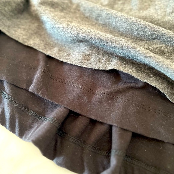 Vince Men's Pima Cotton Double Layer Baseball Crew Tee - Picture 8 of 9